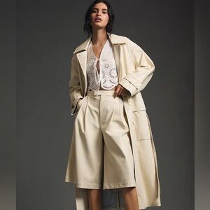 NWT‎ Stella Nova Harpa Faux Leather Culotte Trousers